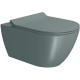 Унитаз подвесной безободковый GSI Pura Swirlflush 2.0 550x360 мм Agave Matte 8815FR504