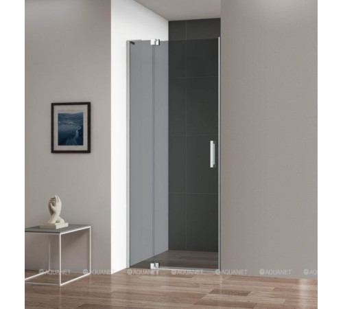 Душевая дверь в нишу Cezares Slider 90-100 см серое стекло хром SLIDER-B-1-90/100-GRIGIO-Cr