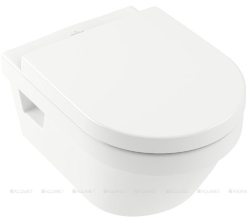 Унитаз подвесной Villeroy &amp; Boch Architectura 370x530 мм с сиденьем 5684HR01