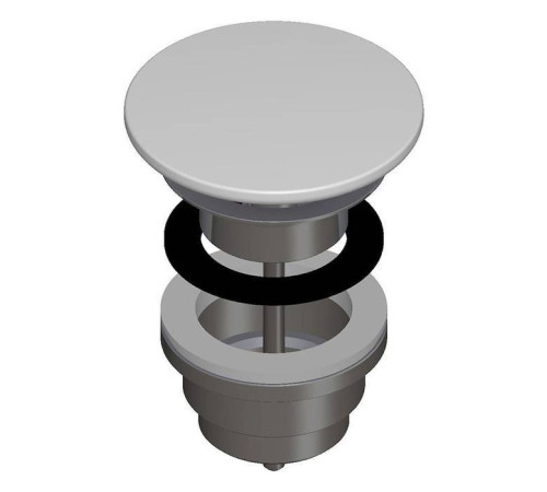 Донный клапан для раковины Laufen Living Square SaphirKeramik белый 8.9818.8.000.000.1