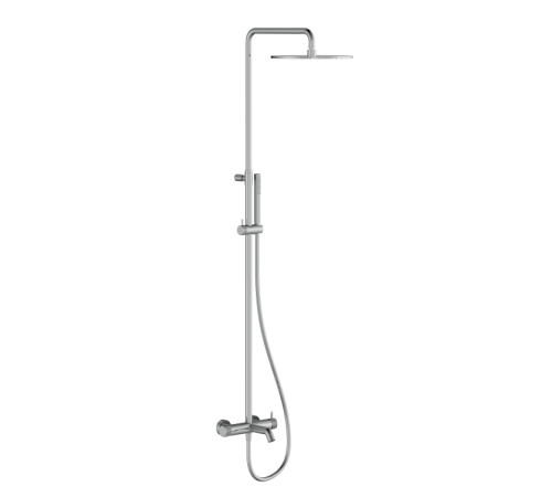 Душевая стойка Splendy Relax P со смесителем черный матовый RP208ZKR30C1BM