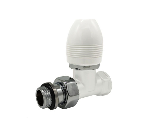 Вентиль ручной прямой SR Rubinetterie Ovus 1/2 белый 0436-1500VC0A