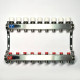 Коллекторная группа WATTS HKV-T 1 x 9 выходов 3/4 EK из нержавеющей стали 451W4309
