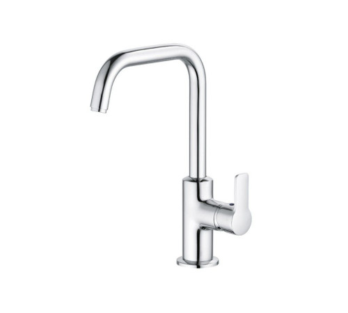 Смеситель для раковины Kludi Pure&amp;Easy 205 мм со сливным гарнитуром 370230565