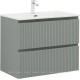 Тумба под раковину Aquanet Джейн 80 (Flat) мисти грин 00335434
