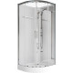 Душевая кабина Aquanet Passion R 3.0 1/4 круга 900x900 мм хром 00348329