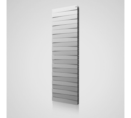 Радиатор биметаллический Royal Thermo PianoForte TOWER 22 секции Silver Satin RTPFTSS22 RAL 9006