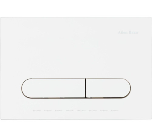 Кнопка смыва Allen Brau Project Color ABS 230x156 мм белый матовый 9.2PR01.21