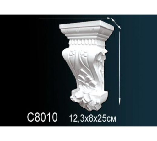 Консоль декоративная Perfect полиуретан C8010