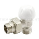 Клапан запорный угловой Tiemme 3/4 НР х 1/2 НР 3330013