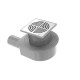 Душевой трап Boheme 15x15 см хром 984-15-CR