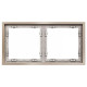Рамка на 2 поста Voltum S70 METAL VLSM120210