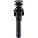 Донный клапан для раковины BelBagno с переливом черный матовый BB-PCU-03-NERO