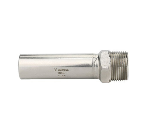 Муфта-вставка Varmega Inox Press с наружной резьбой 28x3/4 VM708002805