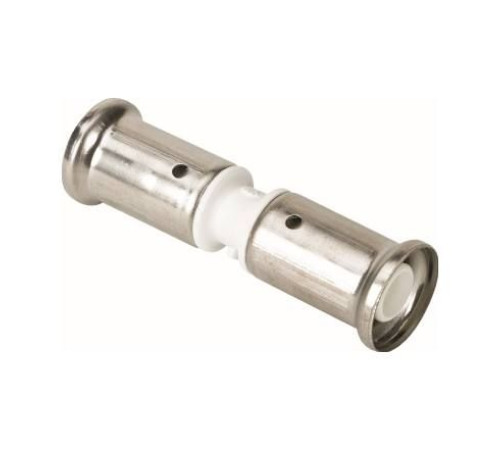 Муфта-пресс Henco PVDF 26x26 мм белая 15PKW-2626