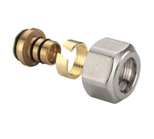 Концовка для металлопластиковых и PEX труб Gekon 16х2 мм 3/4 Евроконус GK 71602