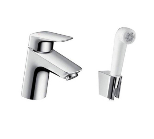 Смеситель для раковины Hansgrohe Logis с гигиеническим душем 71290000