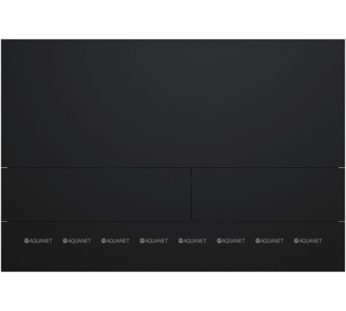 Кнопка смыва пневматическая Allen Brau Infinity Slim сталь черный PVD 9.20008.31