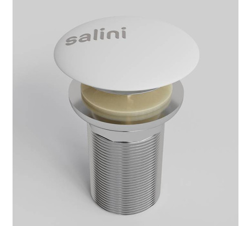 Донный клапан для раковины Salini D501 UpDown S-Sense белый глянцевый 16121WG