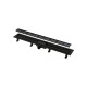Душевой лоток Alca APZ10 850 мм черный матовый с решеткой APZ10BLACK-850M