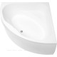 Ванна акриловая Aquanet Vista 150x150 см в комплекте 00254389