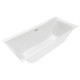 Ванна встраиваемая Villeroy &amp; Boch Subway 3.0 180х80 см Quaryl с ножками и сливом-переливом UBQ180SBW2DV-01