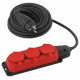 Удлинитель ЭРА UK-3e-3x1,5-5m-IP44(KG) 3 розетки 5 м IP44 UK-3e-3x1,5-5m-IP44(KG)