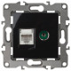 ТВ-розетка и розетка Ethernet RJ-45 без рамки Эра Эра 12 12-3110-06