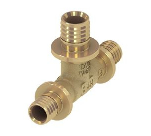 Тройник редукционный TECE TECEspring AX 32х20х32 мм латунь 760519S