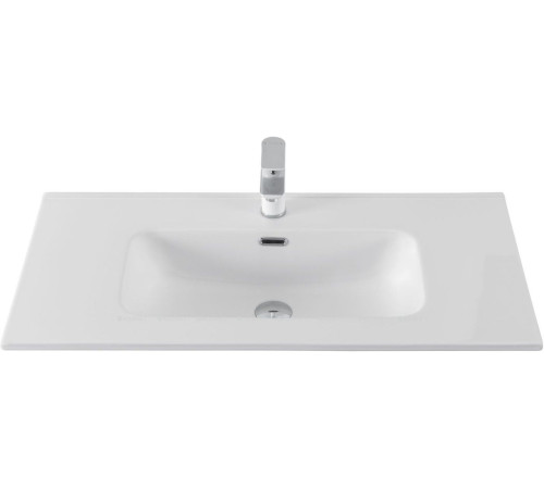 Раковина-столешница Aquanet Flat 90 белый матовый 00330432