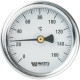 Термометр биметаллический аксиальный Watts F+R801 63/50 мм 1/2 0-160 °C 10005806