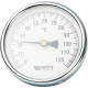 Термометр биметаллический Watts F+R801 с погружной гильзой 100 мм 10006071