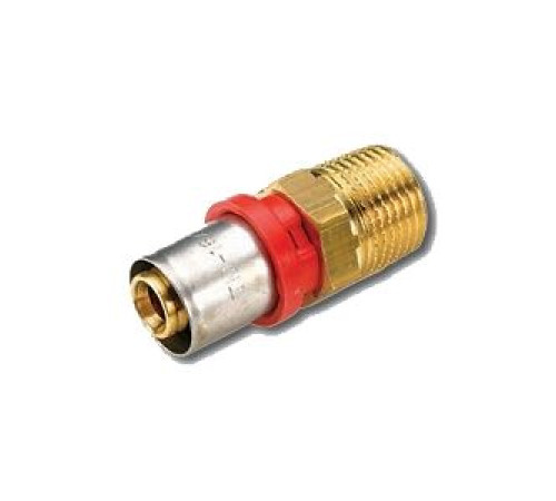 Муфта прессовая Tiemme с наружной резьбой 16x2.0 мм - 3/4 1650091