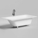 Ванна встраиваемая Salini Orlanda Plus 190х100х60 см S-Sense белый глянцевый 102114G