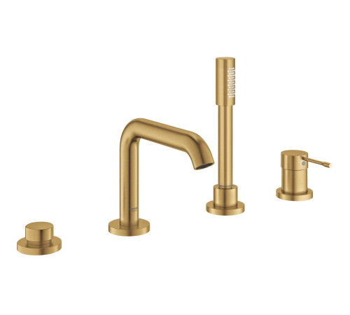 Смеситель для ванны с душевым гарнитуром и изливом GROHE Essence холодный рассвет матовый 19578GN1