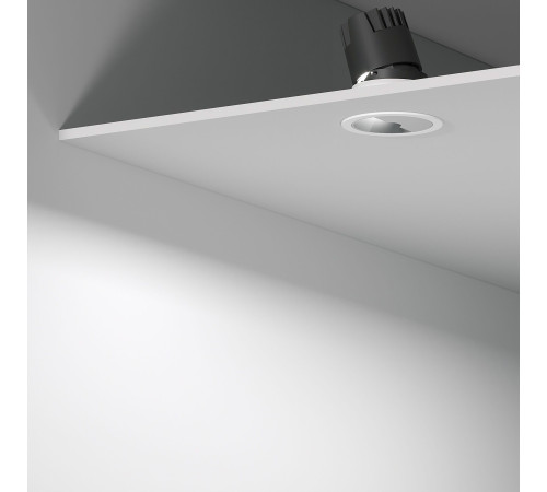 Точечный светодиодный светильник 10W 4000K белый/хром 25090/LED