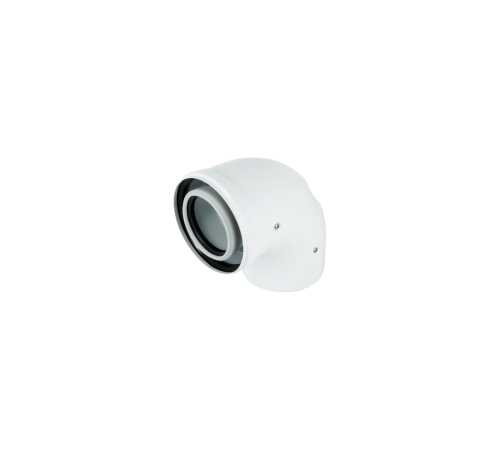 Колено 90° коаксиальное Thermona 80/125 мм для конденсационных котлов TR.12590C