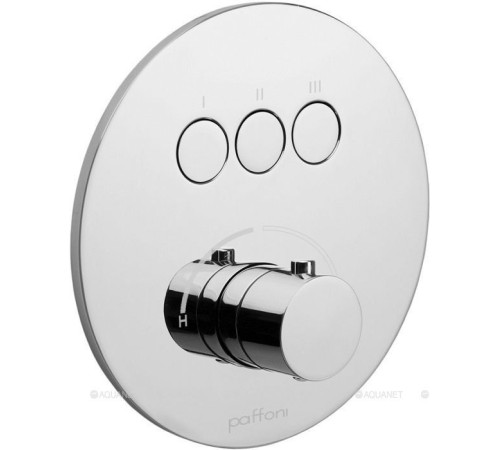 Смеситель Paffoni Compact внешняя часть на 3 функции хром CPM019CR