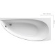 Ванна акриловая асимметричная RAVAK Avocado 150x75 см R белая CS01000000