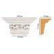 Капитель DECOMASTER D203-60 220x113x70 мм D203-60