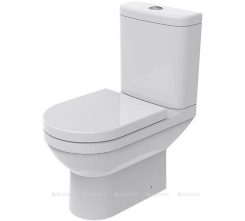 Унитаз-компакт напольный Bravat Opal с сиденьем микролифт CX01014UW