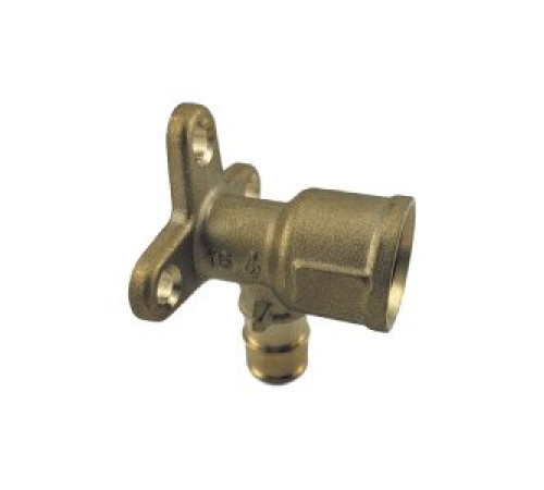 Водорозетка латунная Uponor Smart Aqua 20-Rp1/2 ВР L=43 мм 1135788