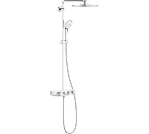 Душевая система с термостатом GROHE Euphoria SmartControl 310 DUO белая луна 26507LS0