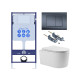 Комплект инсталляции 4 в 1 AQUATEK МИЯ Т-033 с унитазом AQ2004T-00 и сиденьем soft-close INS-0000012/KKI-0000016/KDI-0000033/AQ2004T-00