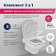 Комплект унитаз подвесной Ideal Standard i.life A с сиденьем микролифт AK0004