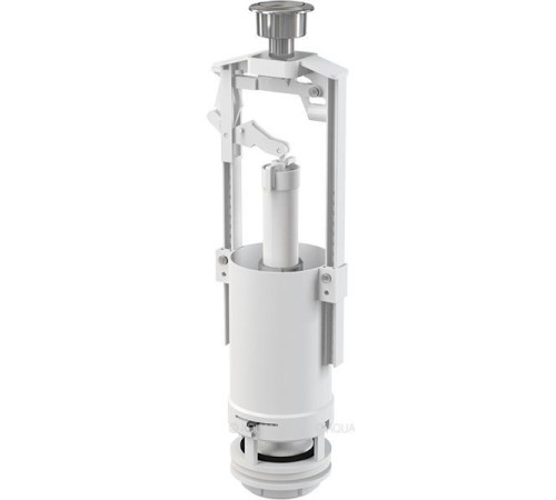 Сливной механизм AlcaPlast A2000-CHROM со стоп-кнопкой хром A2000-CHROM