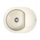 Кухонная мойка Omoikiri Sakaime 60E-WH Tetogranit 60x47 см белый 4993136