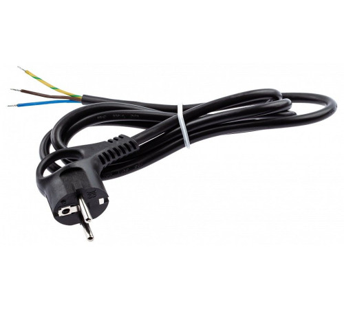 Сетевой провод ЭРА U-3x1,5-3m-B 3x1.5 мм² 3 м черный U-3x1,5-3m-B