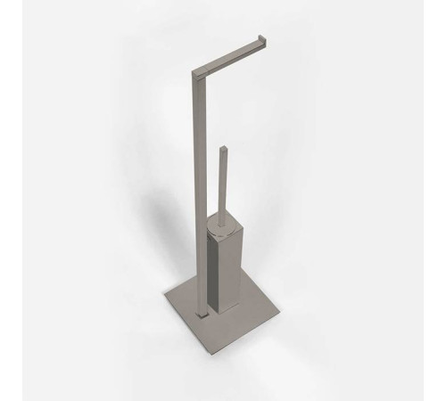 Стойка с ершом и держателем т/б Colombo Design MiniQ 18x18x67.5 см PVD B5018.HPS1-RNE