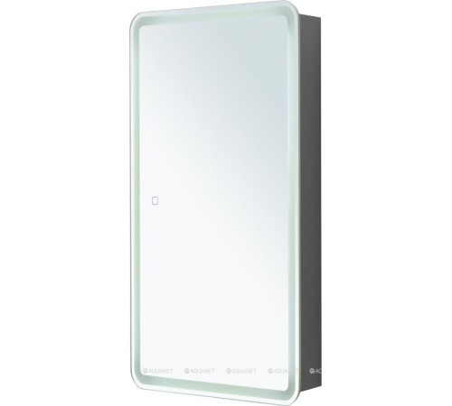 Зеркальный шкаф Aquanet Оптима (Optima) 40х80 LED 00357143